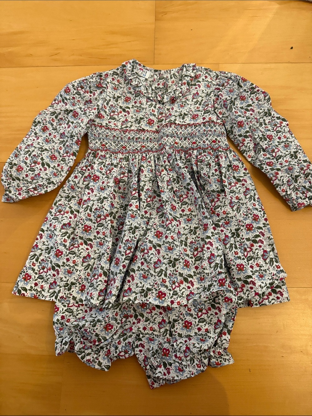 NWOT Ruth and Ralph Smocked Dress and Bloomers